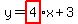 y=highlight%284%29x%2B3