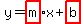 y=highlight%28m%29x%2Bhighlight%28b%29