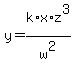 y=k%2Ax%2Az%5E3%2Fw%5E2