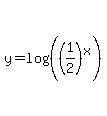 y=log%28%28%281%2F2%29%5Ex%29%29