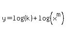 y=log%28%28k%29%29%2Blog%28%28x%5Em%29%29