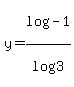 y=log%28-1%29%2Flog%283%29