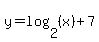 y=log%282%2C%28x%29%29%2B7
