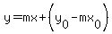y=mx%2B%28y%5B0%5D-mx%5B0%5D%29