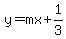 y=mx%2B1%2F3