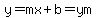 y=mx%2Bb=ym