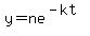 y=ne%5E%28-kt%29