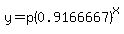 y=p%280.9166667%29%5Ex