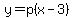 y=p%28x-3%29