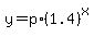 y=p%2A%281.4%29%5Ex