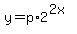 y=p%2A2%5E%282x%29