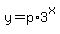 y=p%2A3%5Ex