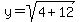 y=sqrt%284%2B12%29