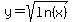 y=sqrt%28ln%28x%29%29