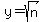 y=sqrt%28n%29