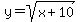 y=sqrt%28x%2B10%29