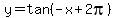y=tan%28-x%2B2pi%29
