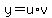 y=u%2Av