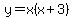 y=x%28x%2B3%29
