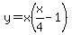 y=x%28x%2F4-1%29