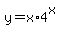 y=x%2A4%5Ex