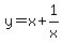 y=x%2B1%2Fx