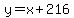 y=x%2B216