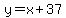 y=x%2B37