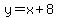 y=x%2B8
