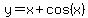 y=x%2Bcos%28x%29