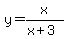 y=x%2F%28x%2B3%29