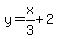 y=x%2F3%2B2
