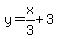 y=x%2F3%2B3