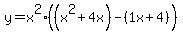 y=x%5E2%28%28x%5E2%2B4x%29-%281x%2B4%29%29