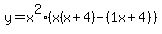 y=x%5E2%28x%28x%2B4%29-%281x%2B4%29%29