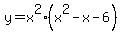 y=x%5E2%28x%5E2-x-6%29