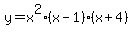 y=x%5E2%28x-1%29%28x%2B4%29