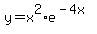 y=x%5E2%2Ae%5E%28-4x%29