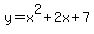 y=x%5E2%2B2x%2B7