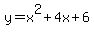 y=x%5E2%2B4x%2B6