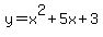 y=x%5E2%2B5x%2B3