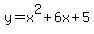 y=x%5E2%2B6x+%2B5