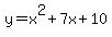 y=x%5E2%2B7x%2B10
