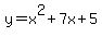 y=x%5E2%2B7x%2B5