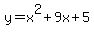 y=x%5E2%2B9x%2B5