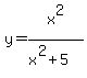 y=x%5E2%2F%28x%5E2%2B5%29