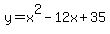 y=x%5E2-12x%2B35