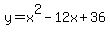 y=x%5E2-12x%2B36