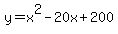 y=x%5E2-20x%2B200