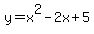 y=x%5E2-2x%2B5